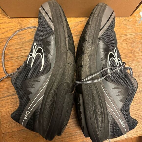 Gdefy Gravity Defy ortho comfy black lace up size 13 shoes - Picture 4 of 7
